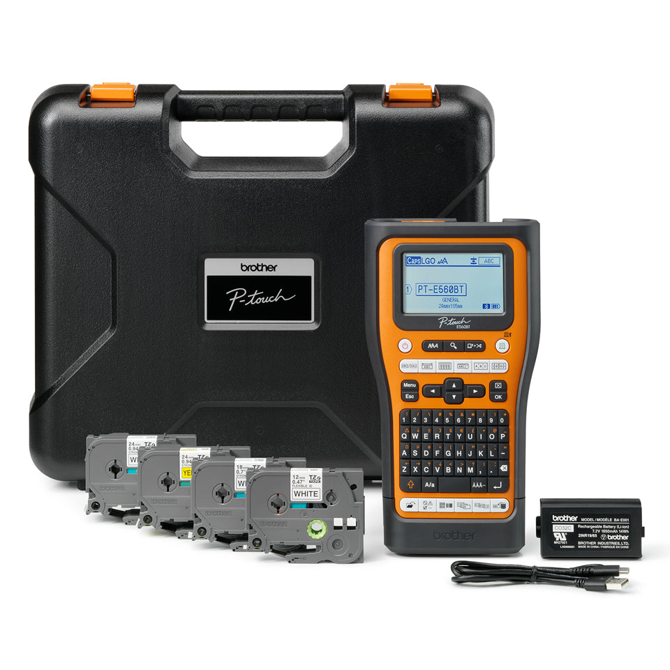 Impressora Brother Rotuladora Electronica PTE560BTSP - imagem 16
