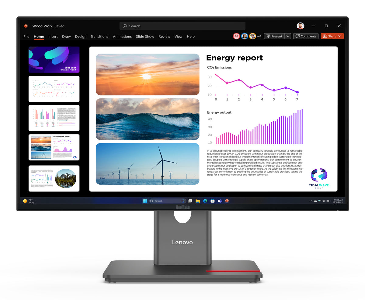 Monitor Lenovo ThinkVision P24Q-40 - 60.5 cm (23.8")