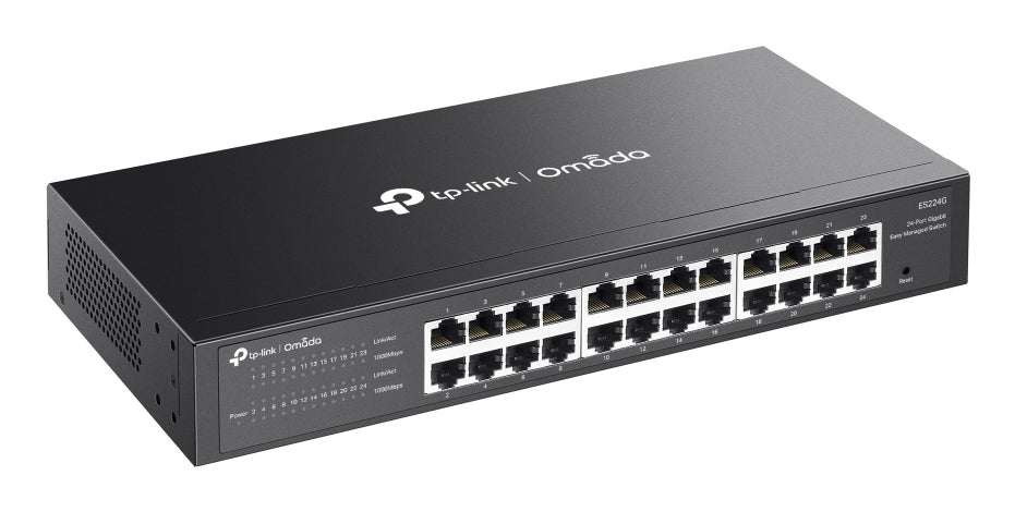 Bastidor TP-Link ES224G Switch 24xGbE Metal 1U - imagem 8
