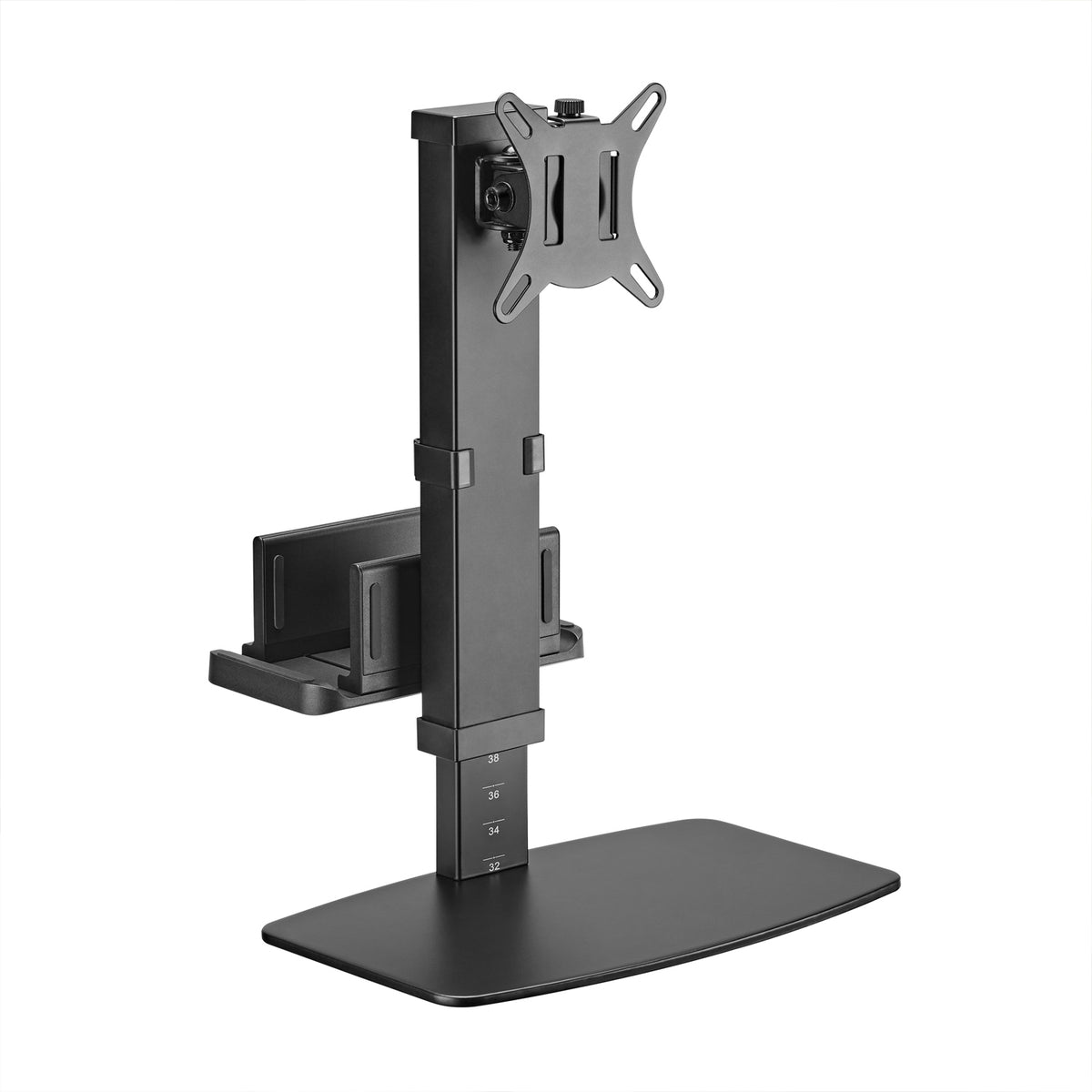 Suporte de secretária para Monitor, TV e MiniPC DT32TSR-165/ Swivel/Tilt/Tie 8kg