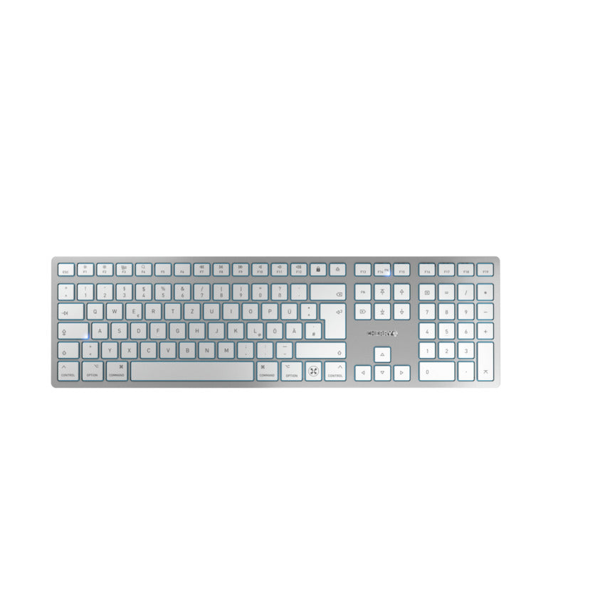 Teclado CHERRY JK9110S / JK-9110DE-1 prateado