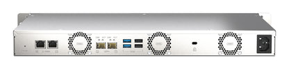 NAS QNAP TS-435XEU/ 4 Bahías 3.5"- 2.5"/ 4GB DDR4/ Formato Rack 1U