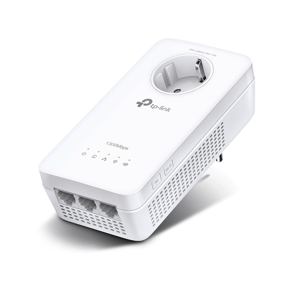 Adaptador de Rede TP-Link Powerline station TL-WPA8631P / TL-WPA8631P branco