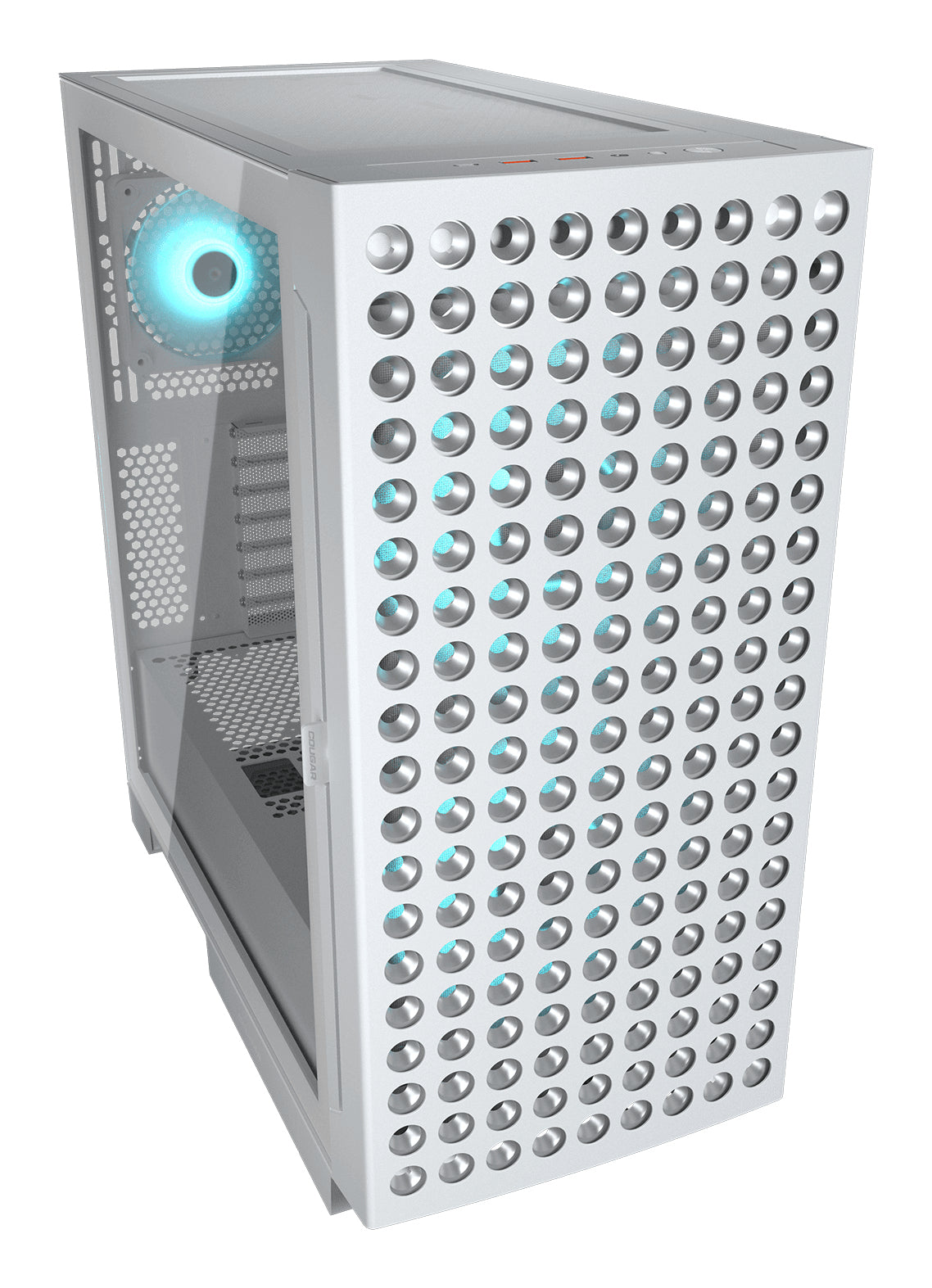 Caixa de Computador Cougar Caja Semitorre Airface Eco Rgb branco - imagem 6