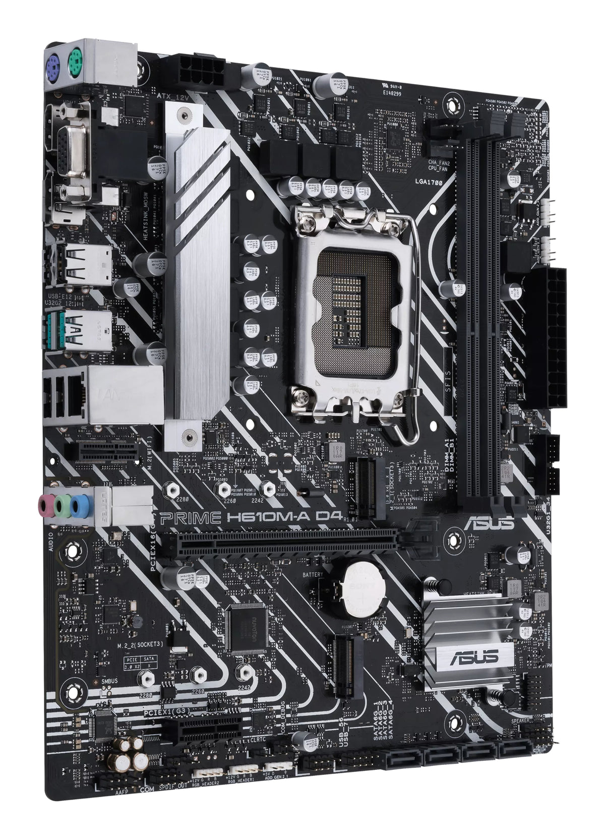 ASUS Placa Base PRIME H610M-A CSM D4 mATX 1700 - imagem 7