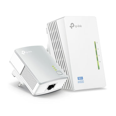Adaptador de Rede TP-Link Powerline station TL-WPA4220 Kit / TL-WPA4220 KIT branco Multipack - imagem 2