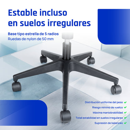 Cadeira iggual Silla oficina Ergoline EN1335 150kg - imagem 10