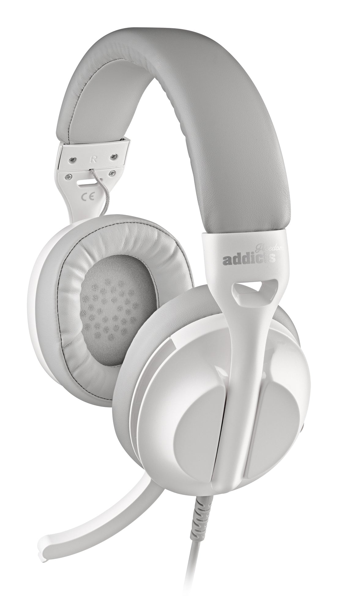 NGS auscultadores Cabo USB-C Control Vol. Branco