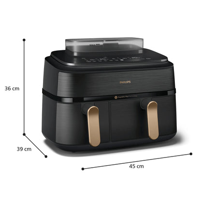 Fritadeira de Ar Philips NA552/00 Série 5000 Preto - imagem 3