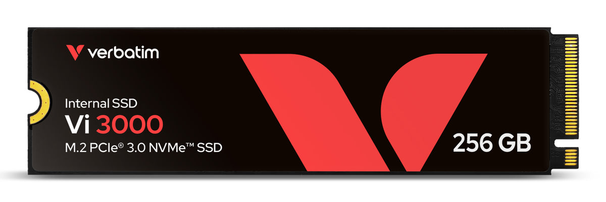 Disco SSD Verbatim M.2 Vi3000 256GB / 49373 preto - imagem 7