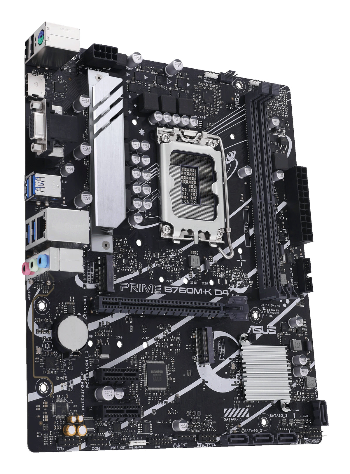 ASUS Placa Base PRIME B760M-K D4 mATX 1700 - imagem 8