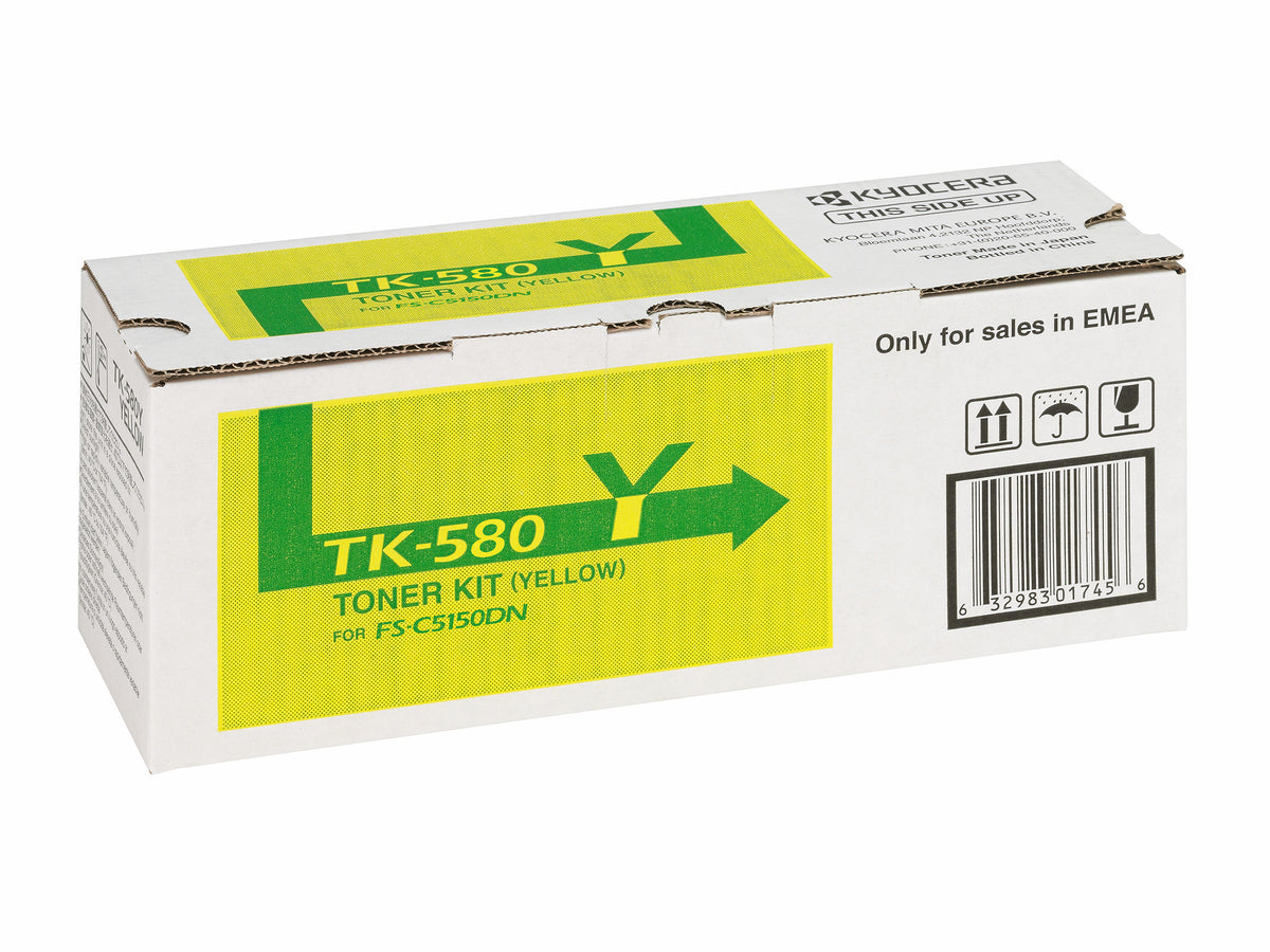 KYOCERA Toner TK-580Y / 1T02KTANL0 amarelo Standard - imagem 6