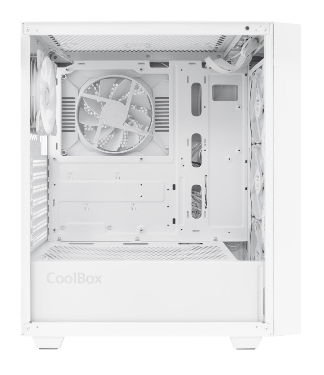 Caixa de Computador Coolbox Caja Gaming ATX GA300 GRIDLINE branco - imagem 7