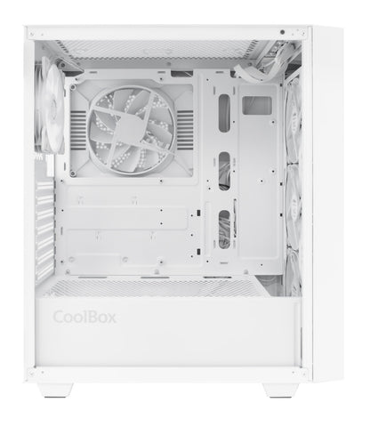 Caixa de Computador Coolbox Caja Gaming ATX GA300 GRIDLINE branco - imagem 7