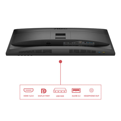 Monitor Profissional AOC Q27E4CV 27"/ QHD / Multimédia / Ajuste em altura