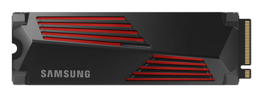 Samsung SSD 990 PRO MZ-V9P2T0CW - 2 TB - M.2 2280 - PCIe 4.0 x4 NVMe <b>The Ultimate SSD</b><br>Reach max performance of PCIe® 4.0. Experience longer-lasting, opponent-blasting speed. The in-house controller's smart heat control delivers supreme powe