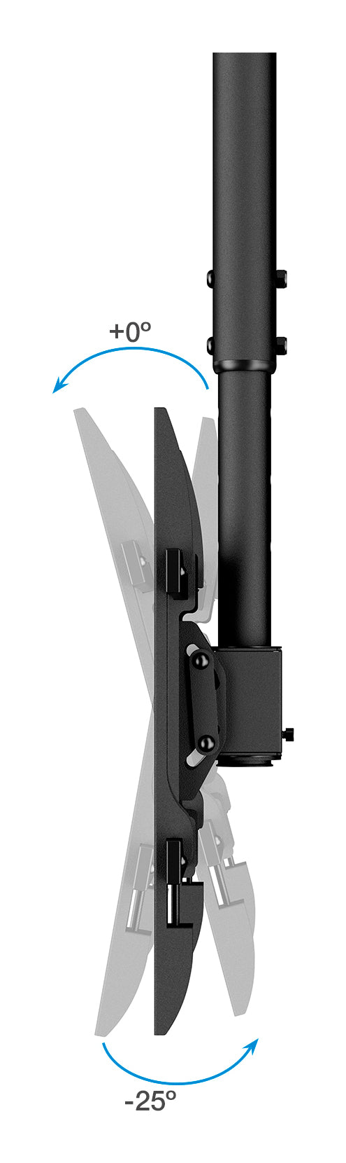 Suporte TV Tooq LPCE1186TSLI-B Teto TV 43"-86" - imagem 9