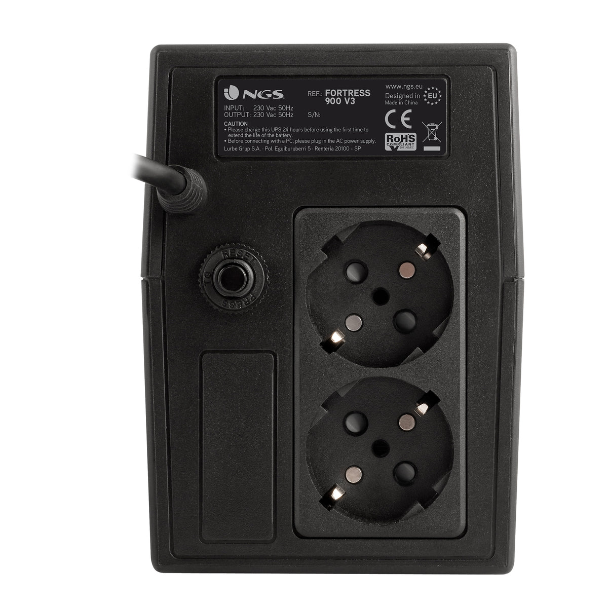 UPS NGS Sai FORTRESS 900V3, 360W - AVR 2 SHUCKO - imagem 8