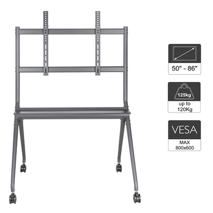 EWENT EW1542 Soporte de suelo com ruedas 50"-86" - imagem 6