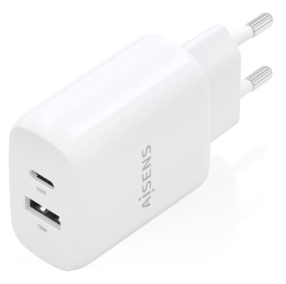Carregador Aisens GaN 30W USB-C PD3.0 QC4.0 USB-A - imagem 3