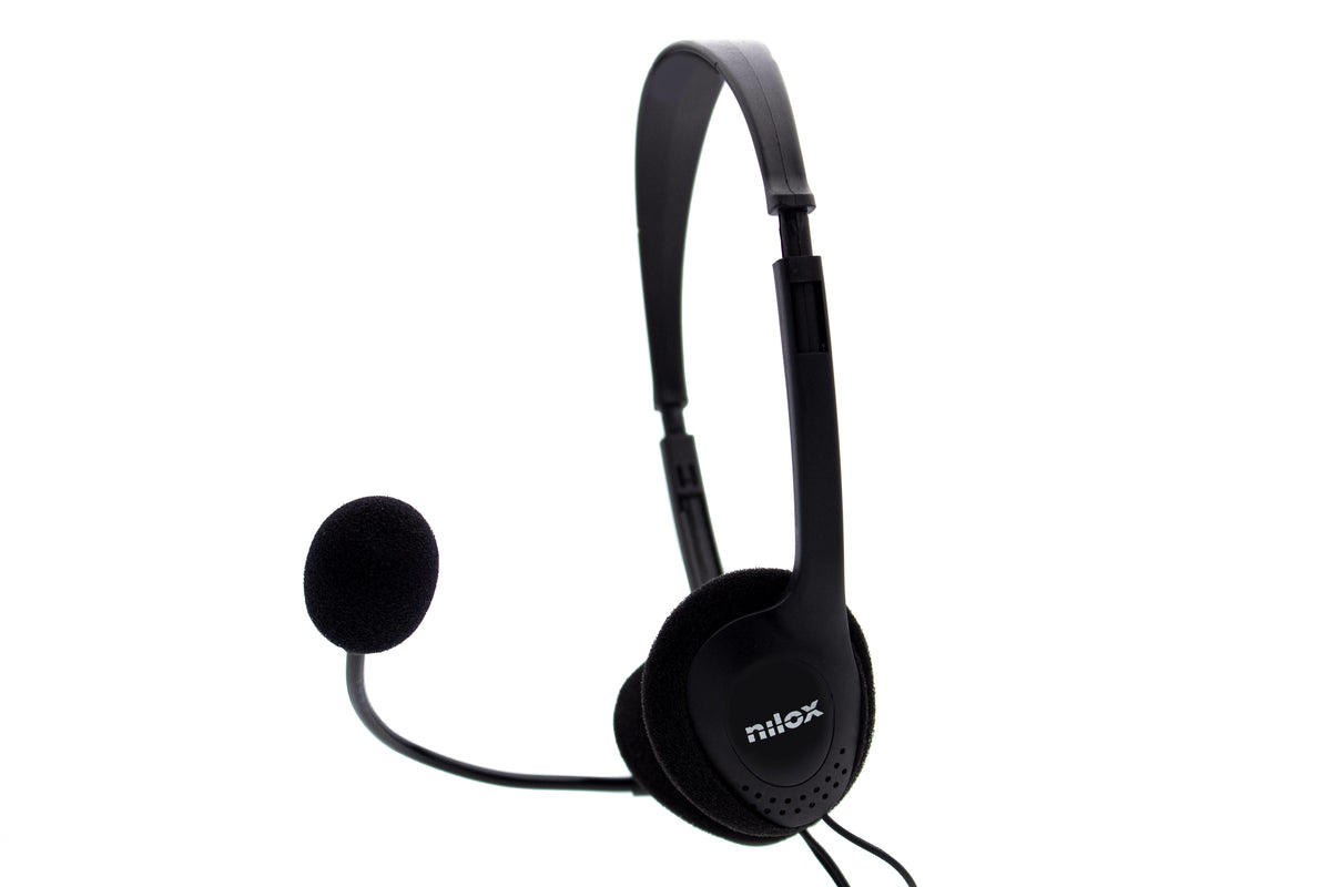 Auscultadores Nilox auscultadores NXCM0000004 Doble Jack Preto - imagem 6