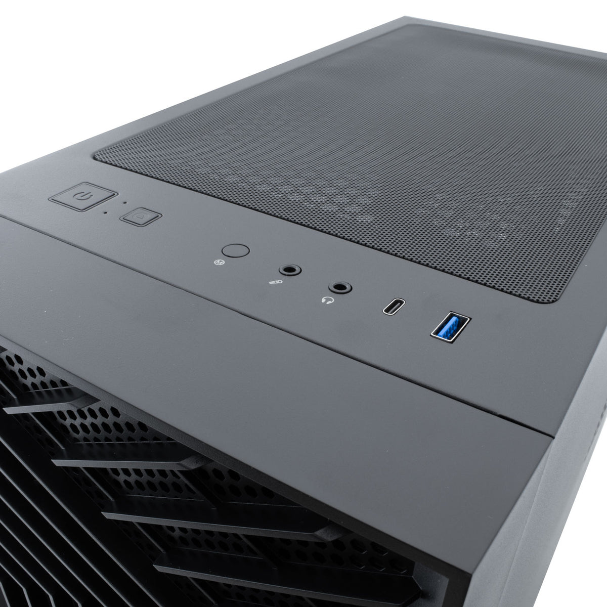 Caixa de Computador Coolbox Caja Gaming ATX GA300 GRIDLINE preto - imagem 10