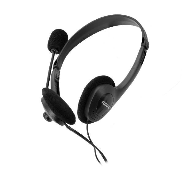 Auscultadores Nilox auscultadores NXCM0000004 Doble Jack Preto - imagem 12