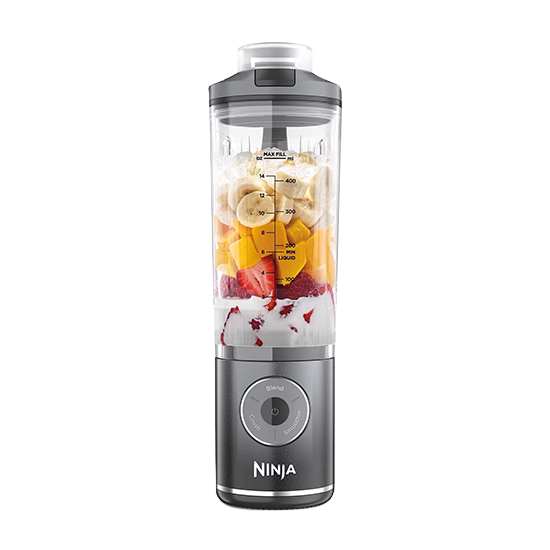 Ninja BC251 Blast Max Smoothie Maker 570ml - Grey