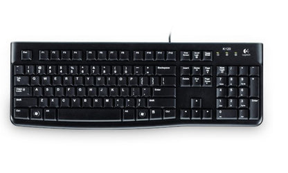 Teclado Logitech K120 / 920-002489 preto - imagem 2