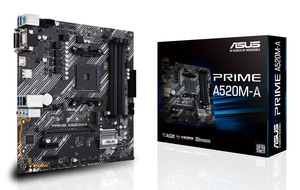 Asus Placa Base PRIME A520M-A II CSM mATX AM4