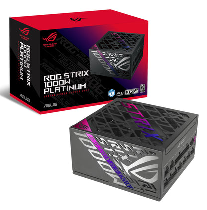 Fonte de Alimentação ASUS ROG Strix 1000W Platinum / 90YE00W1-B0NA00 preto, prateado - imagem 16