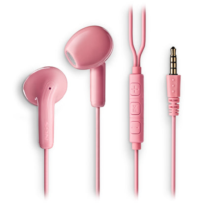 Auscultadores NGS Auricular Rosa Estéreo Cable JACK 3.5 Mm - imagem 7