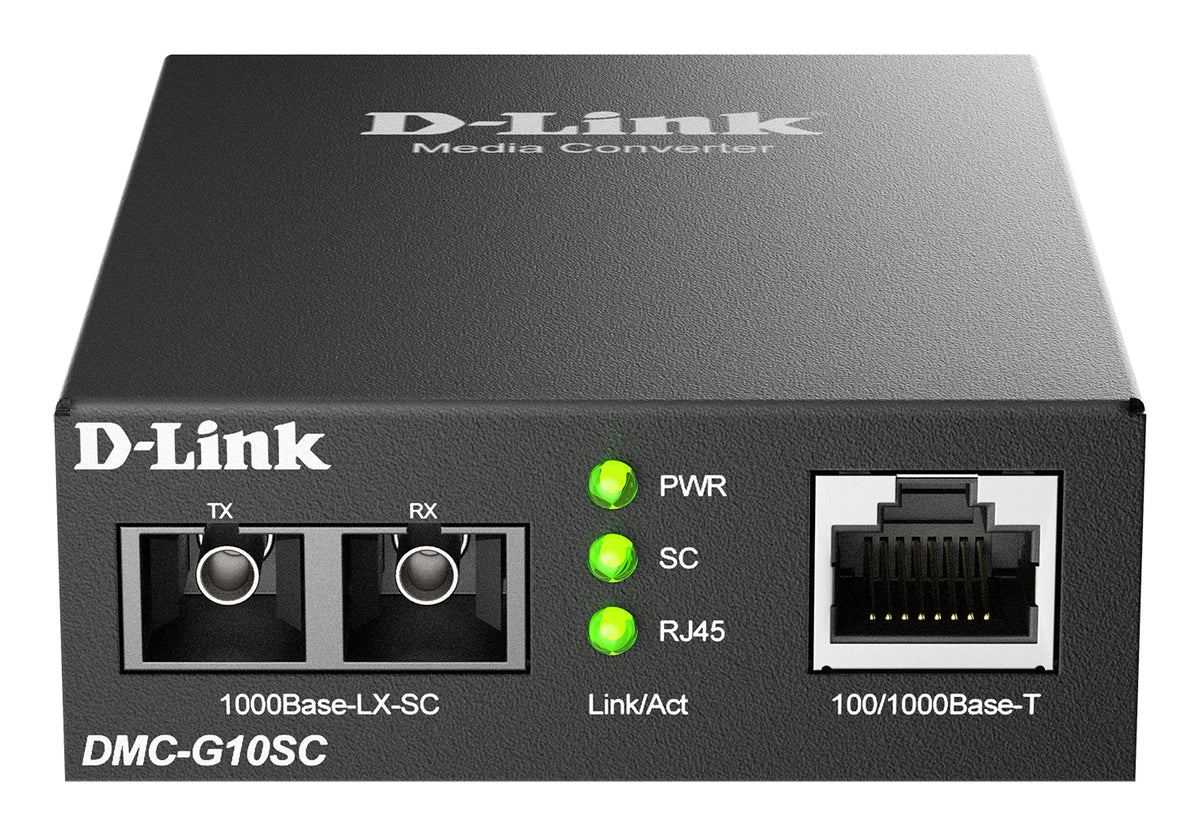 Conversor de Média D-Link DMC-G10SC Conversor Medios SC SM 10Km