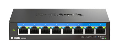 Switch de Rede D-Link DMS-108 8x2.5MGb Unmanaged - imagem 6