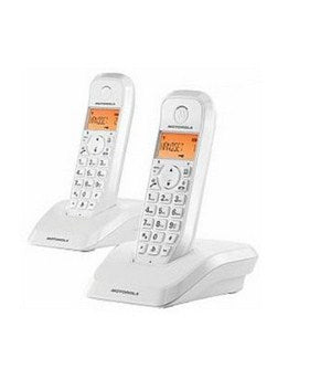 Telefone sem Fios MOTOROLA S1202 Telefono DECT DUO Branco