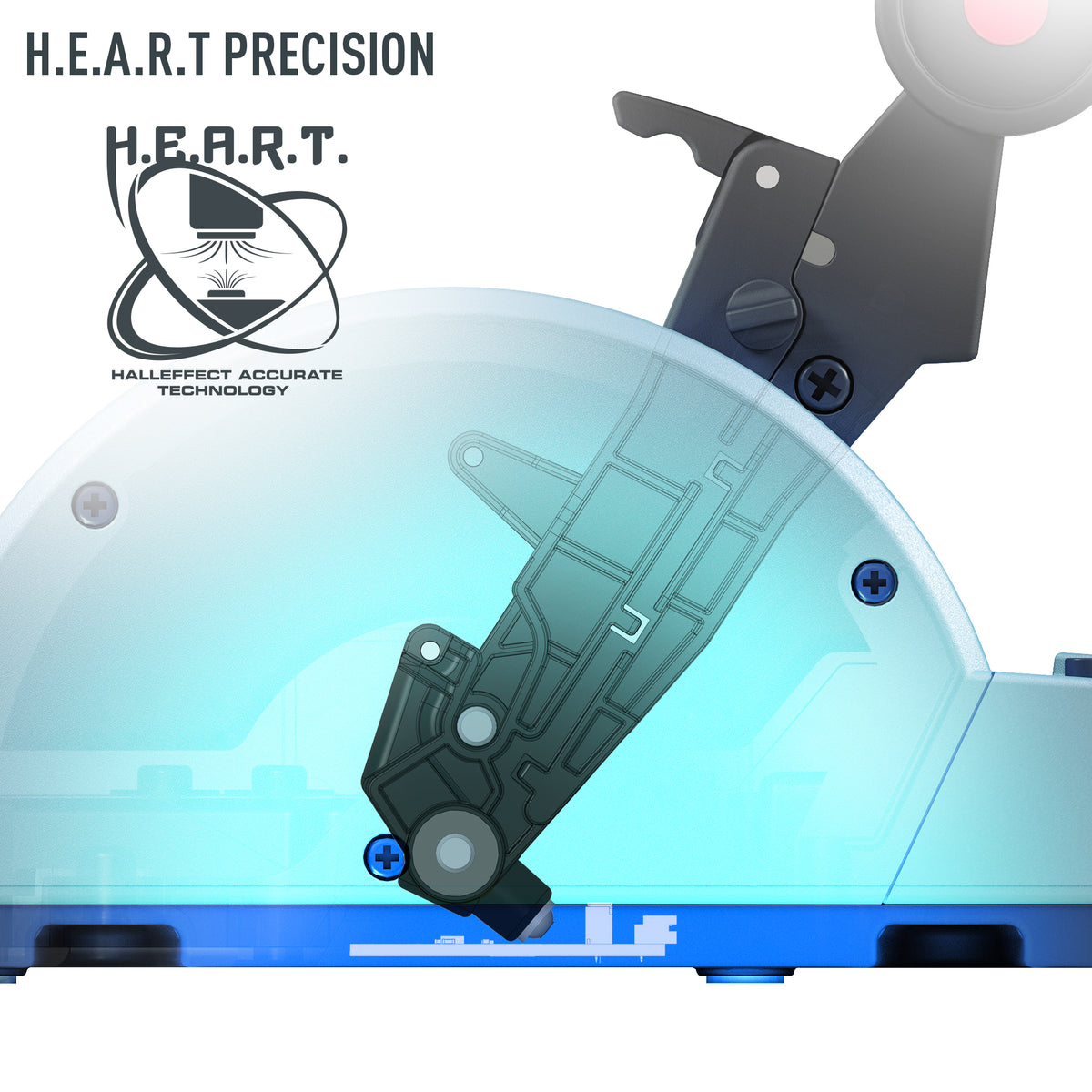 Comando de simulação de voo Thrustmaster TCA Quadrant Airbus Edition / 2960840 preto, azul - imagem 20