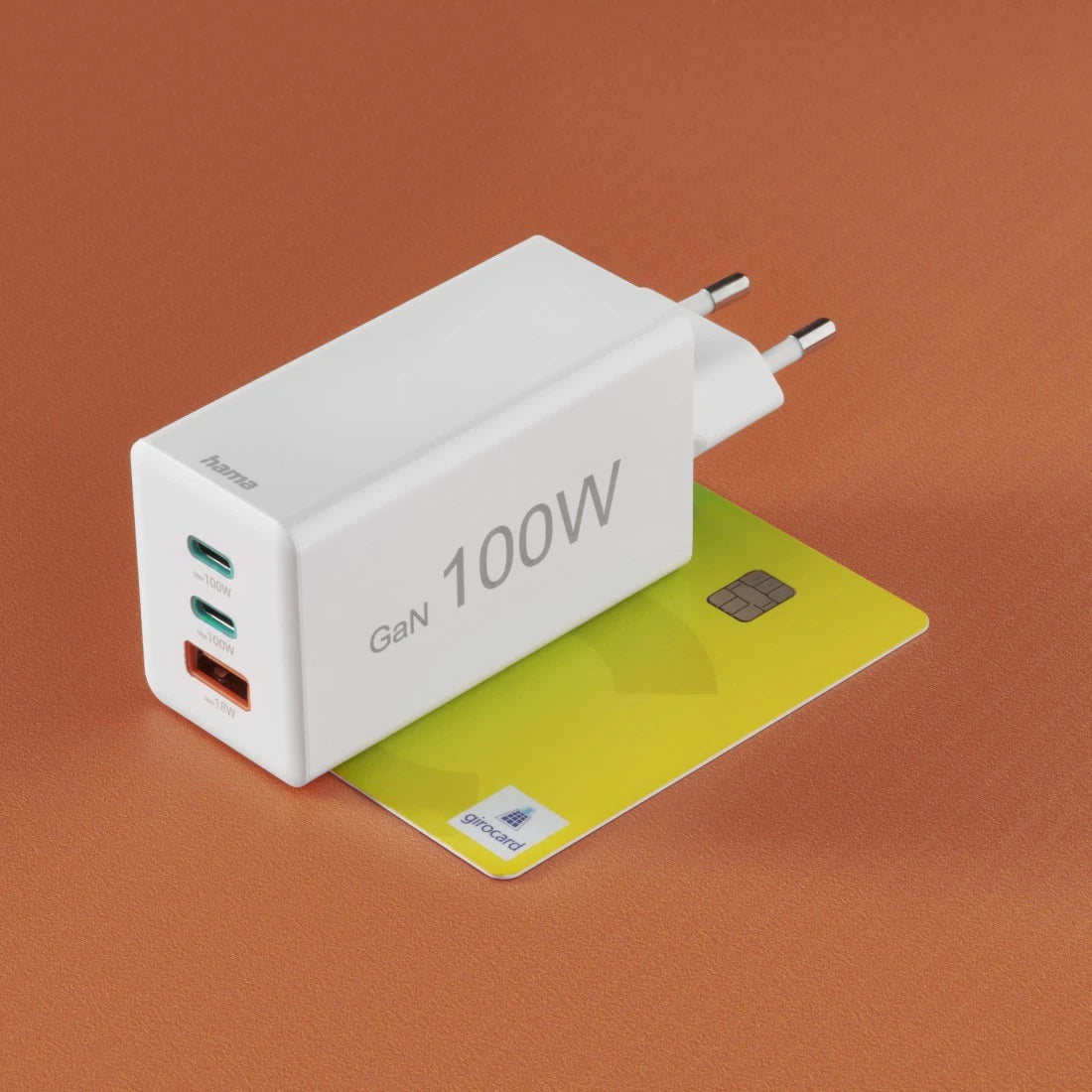 Carregador Hama USB-C USB-A 100W / 00201997 branco - imagem 13