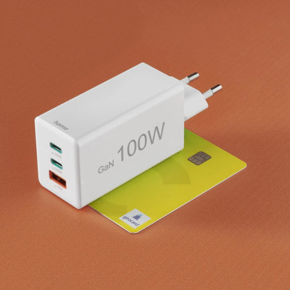 Carregador Hama USB-C USB-A 100W / 00201997 branco - imagem 13