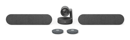 Sistema de videoconferência LOGITECH Rally Plus/ Campo de Visão de 82º/ 4K