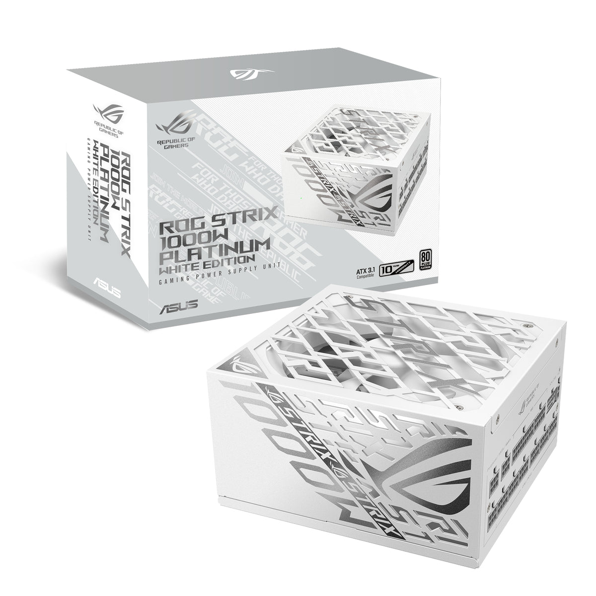 Fonte de Alimentação ASUS ROG Strix 1000W Platinum / 90YE00W4-B0NA00 branco - imagem 13