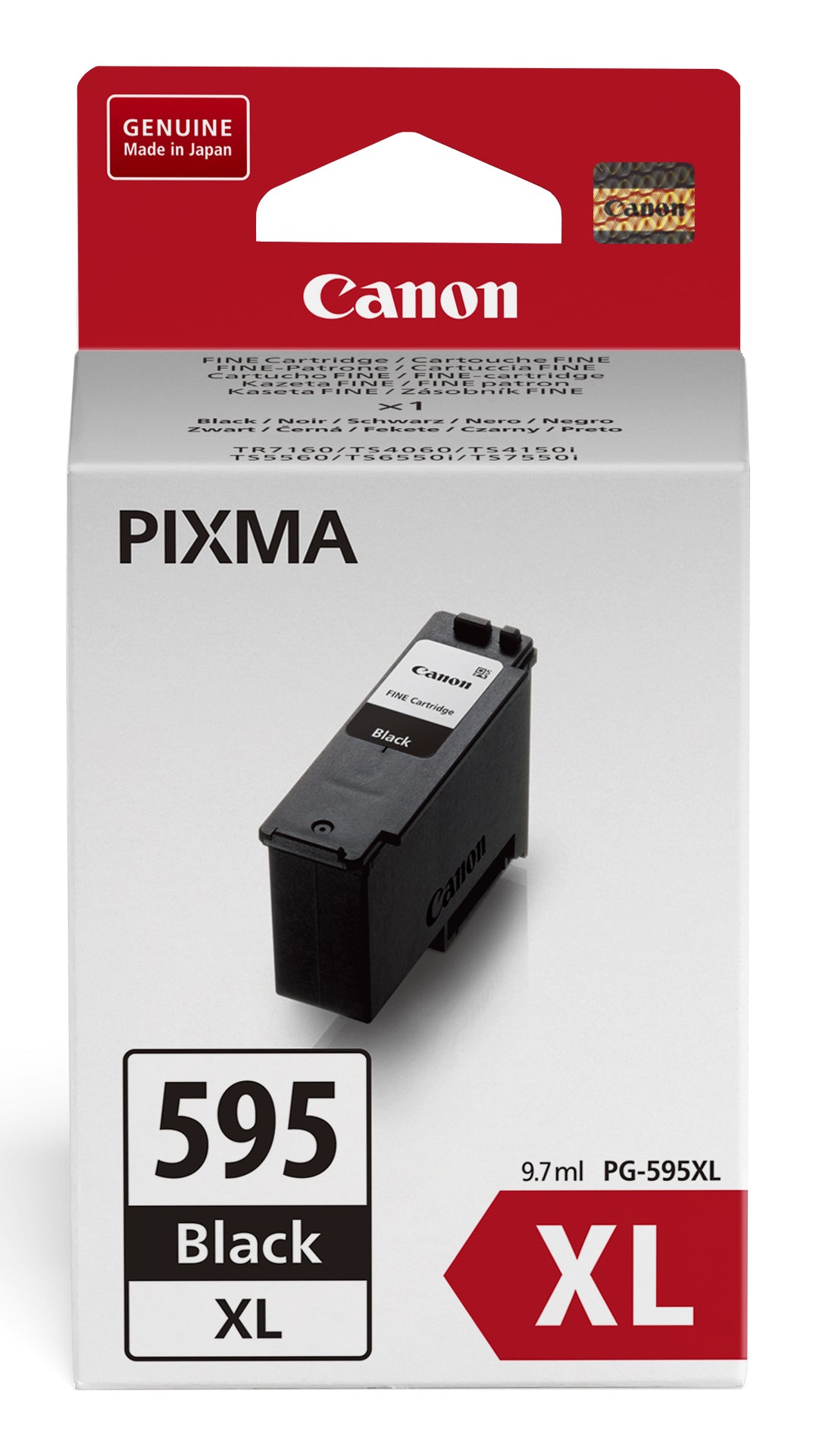 Canon Ink PG-595XL / 7170C001 preto XL - imagem 9