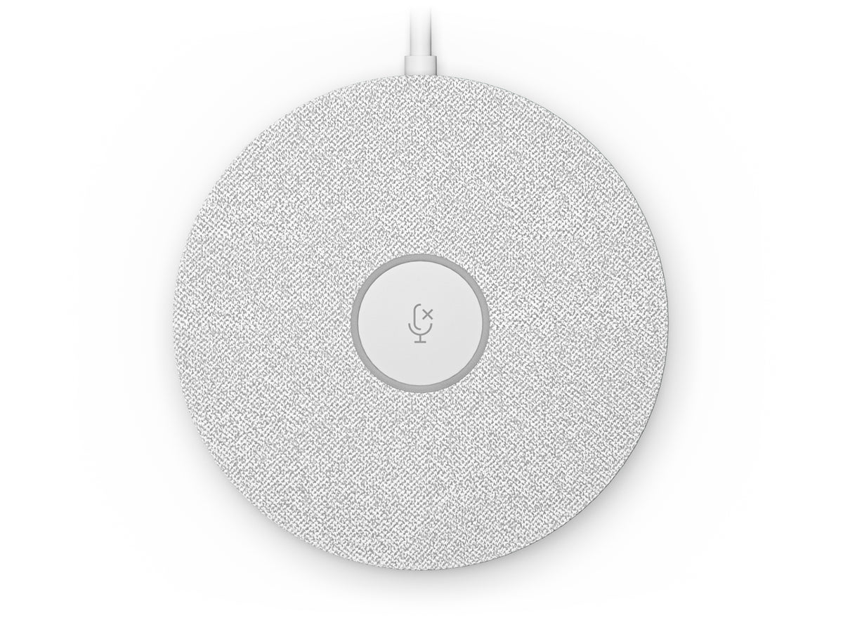 Sistema de Videoconferência Logitech Microphone Rally Mic Pod / 952-000038 branco - imagem 2