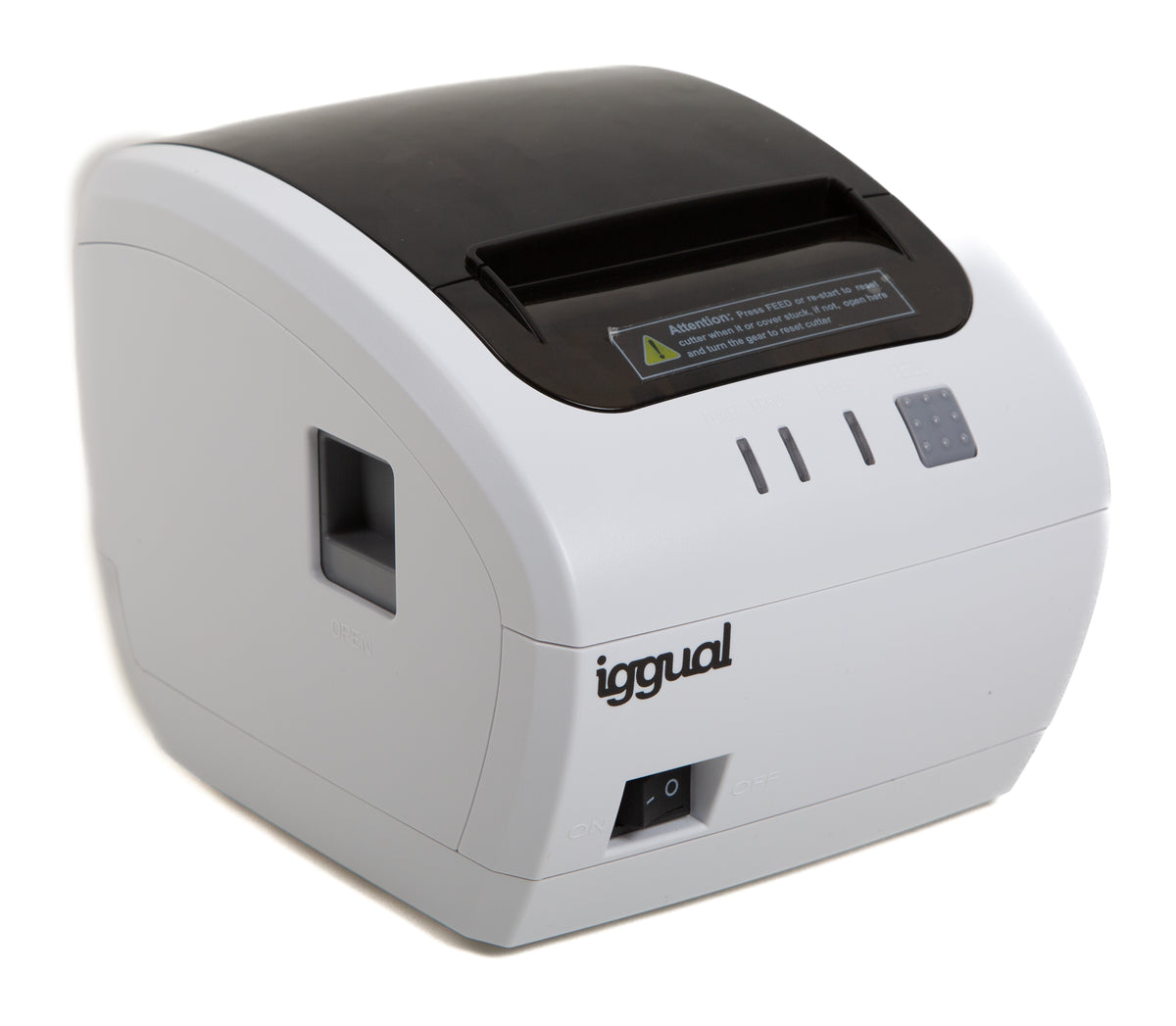 Impressora iggual térmica TP EASY 80W USB+RJ11 blan - imagem 5