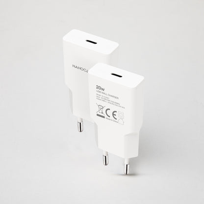 Carregador Nanocable USB-C/PD 20W Branco - imagem 4
