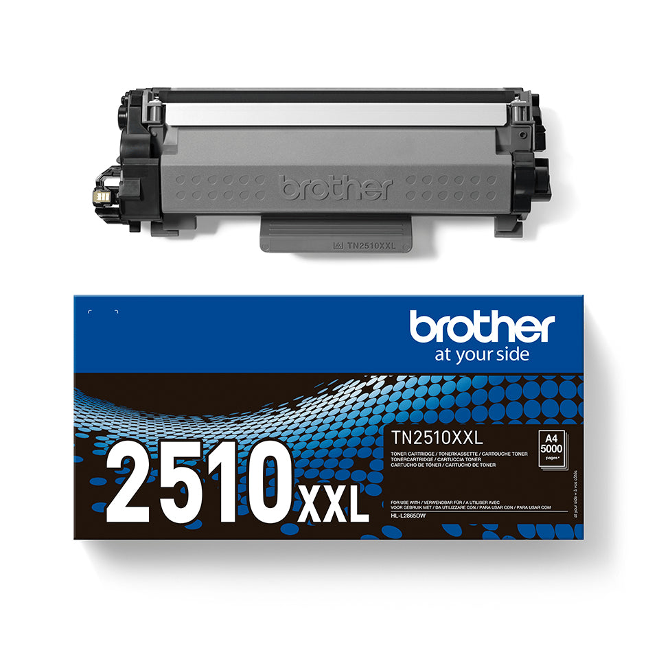 Original Brother TN2510XXL Toner de Alta Capacidade/ Preto