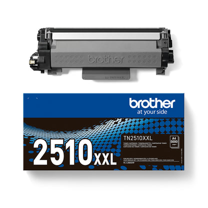 Original Brother TN2510XXL Toner de Alta Capacidade/ Preto