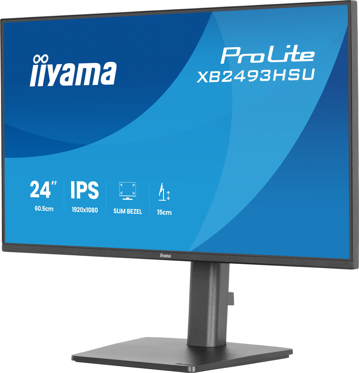 Monitor iiyama ProLite XB2493HSU / XB2493HSU-B1 preto - imagem 8