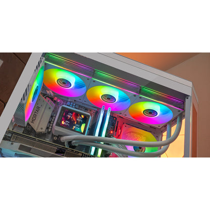 Sistema de Arrefecimento Líquido Mars Gaming ML-VISIONII360/ branco