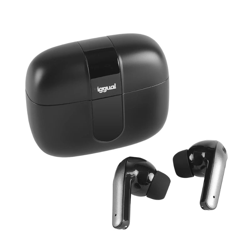 Auscultadores iggual auscultadores Sem Fios TWS Bluetooth negr - imagem 11