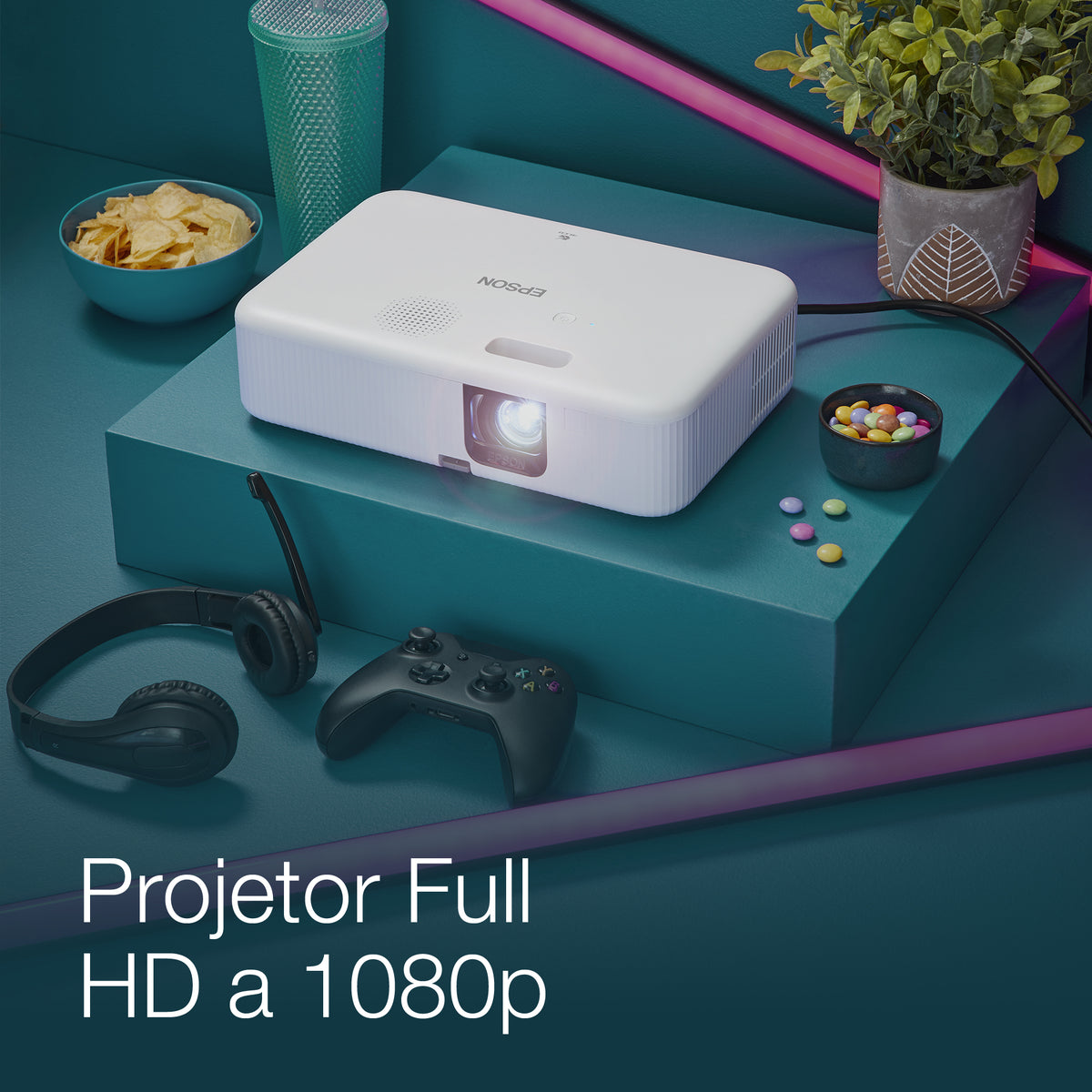 Projetor Epson CO-FH02 FHD AndTV 3000L HDMI USB - imagem 6